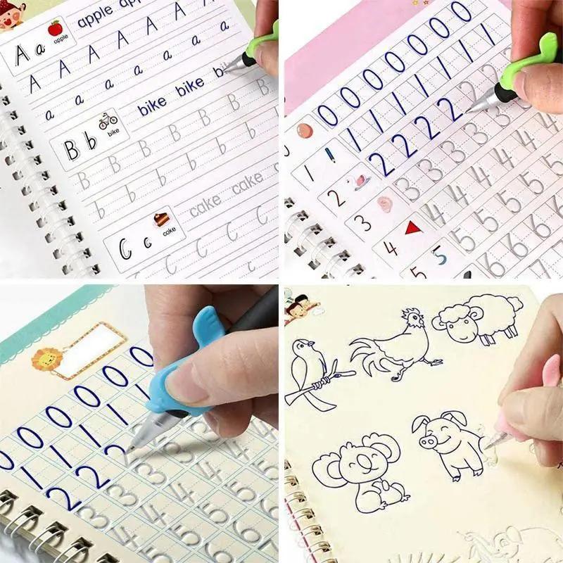 Magic Practice Copybook (4 Book + 10 Refill) (A-127)